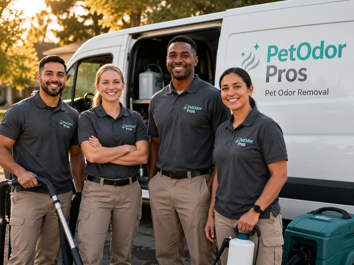 Pet Odor Removal team serving Maunie, IL